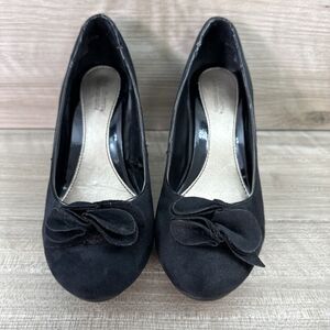 Womens Croft & Barrow Sole senseability Black Pumps Shoes Size 7.5